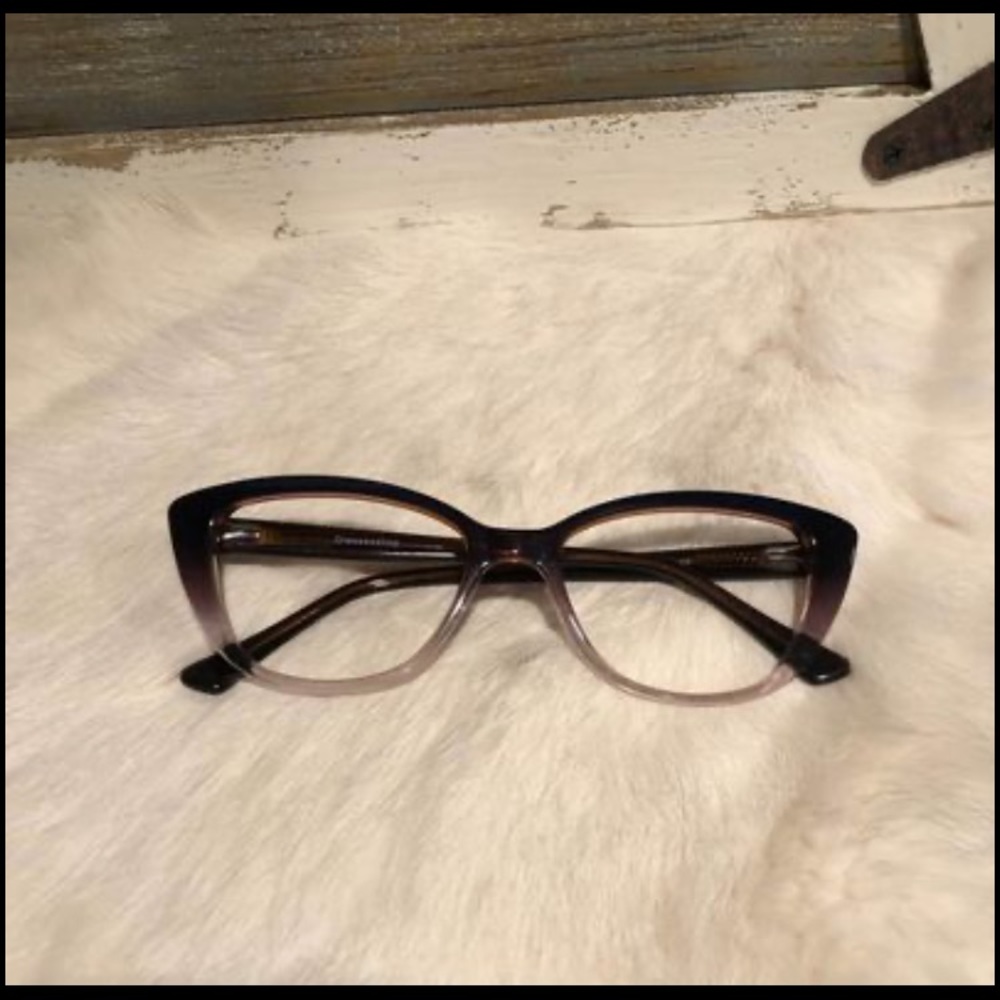 Ladies cat eye glasses (frames only)